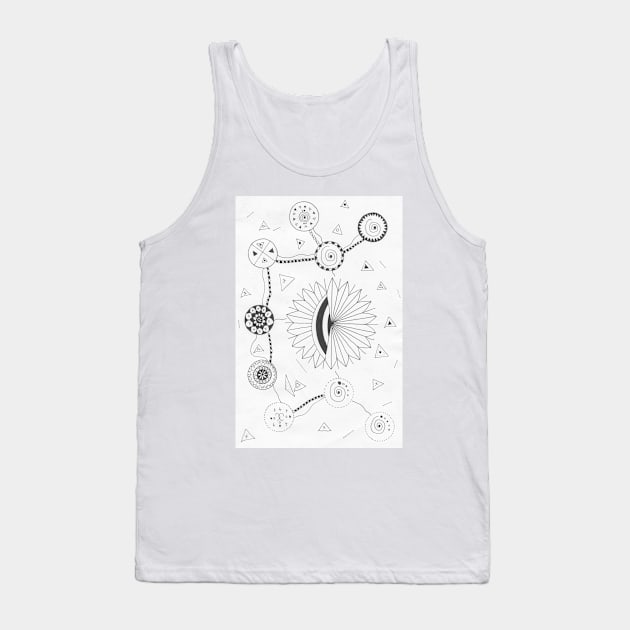 Star System Tank Top by Izzyolda